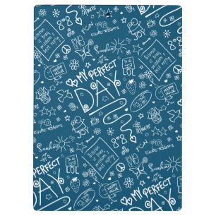 My Perfect Day - Positive Thinking 2a Clipboard