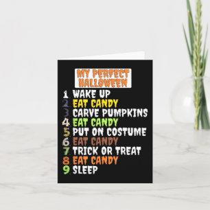 My Perfect Halloween Fun Skeleton Zombie Cool Pump Card