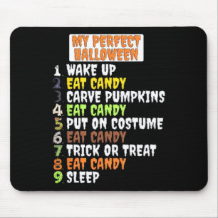 My Perfect Halloween Fun Skeleton Zombie Cool Pump Mouse Mat