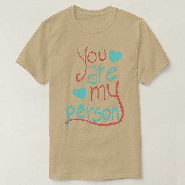 My person T-Shirt (Design Front)