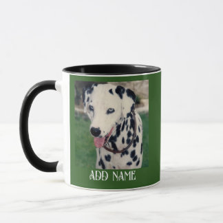 My Pet Friend Custom Photo Green Mug
