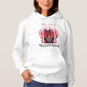 My pet is my Valentine, no 25 Classic T-Shirt Hoodie