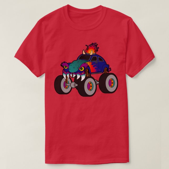 My Pet Monster Truck T-Shirt (Design Front)