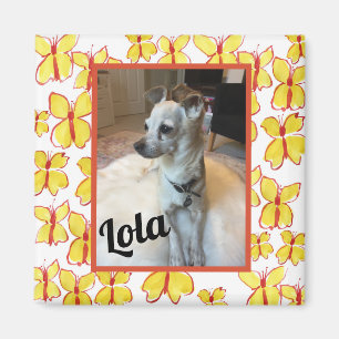 My Pet Personalised Framed Photo Magnet