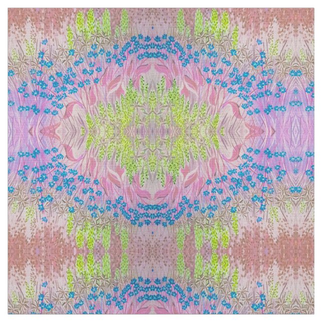 My Pink Meadow Fabric (Swatch)