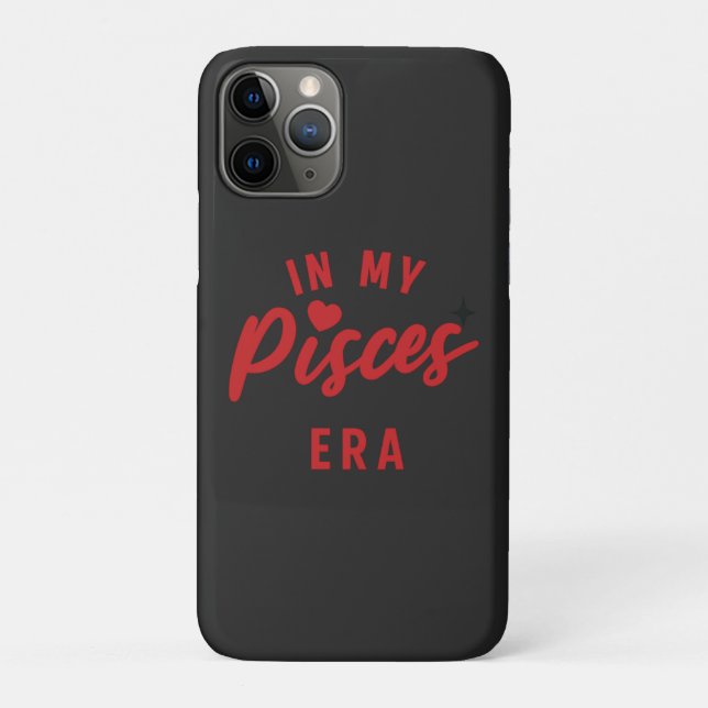 my Pisces era iPhone case ,Pisces birthday gift (Back)