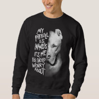 My Pitbull is harmless Quote Dog Items Owner