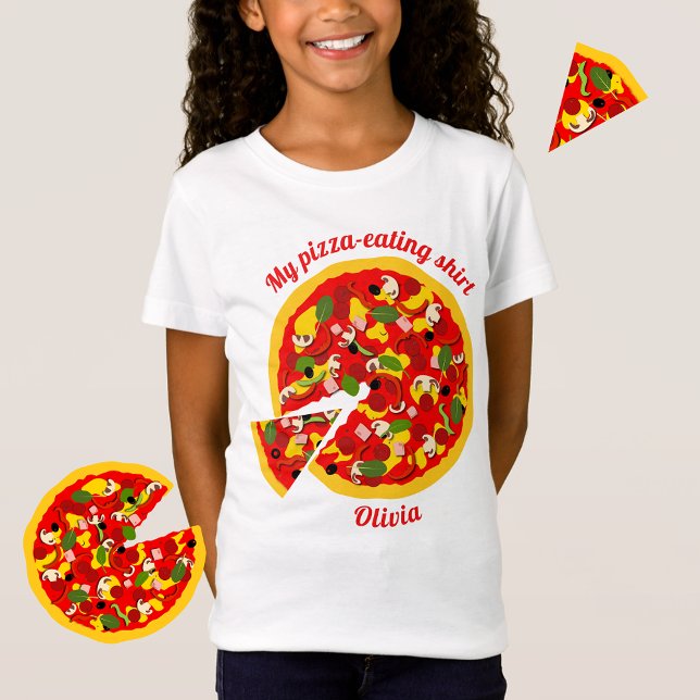 My Pizza Eating Shirt Personalised (Creator Uploaded)