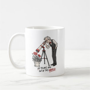 My Plans Are Out of This World Astronomy Design Coffee Mug