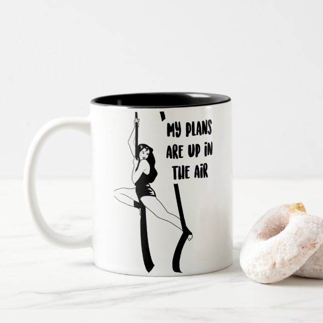 My Plans Are Up In the Air - Coffee Mug (With Donut)