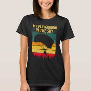 My Playground Is The Sky Skydiving T-Shirt