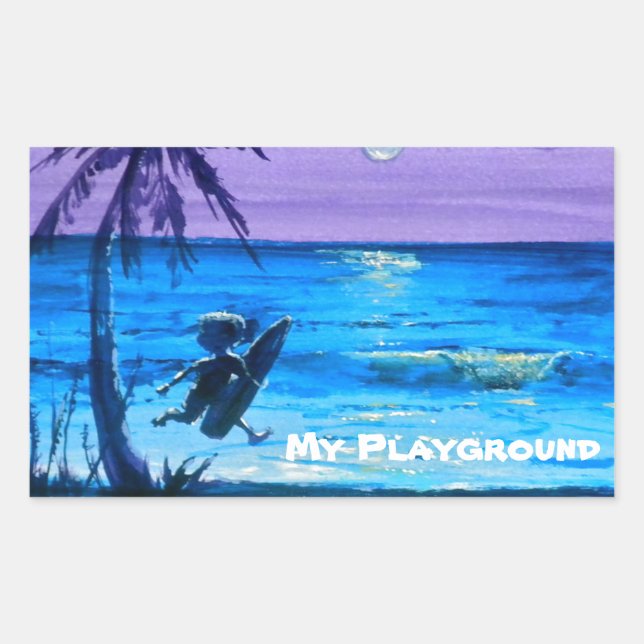 My Playground stickers by Marene Originals Art (Front)