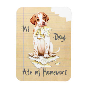 My Pointer Ate My Homework Magnet