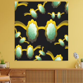 My Polarized Glasses are Ready Pattern Canvas Print