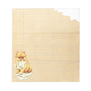 My Pomeranian Ate My Homework Notepad