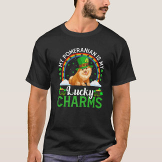 My Pomeranian Is My Lucky Charms St. Patrick's Day T-Shirt