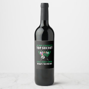 My Pool Strategy Is Even Wine Label