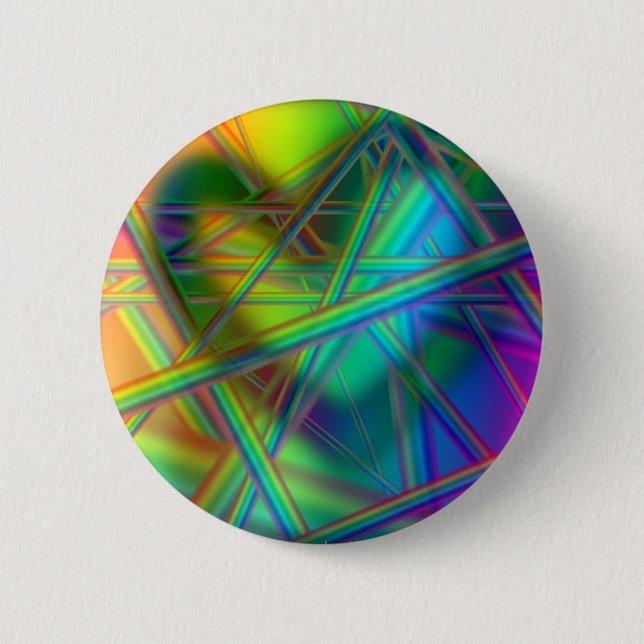 My poor heart 6 cm round badge (Front)