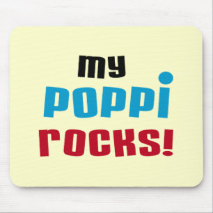 My Poppi Rocks T-shirts and Gifts Mouse Mat