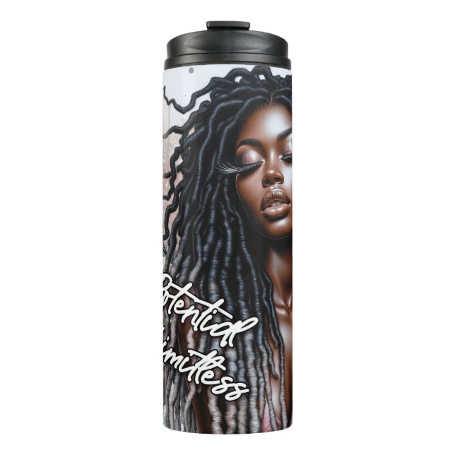 My Potential Is Limitless Thermal Tumbler (Front)