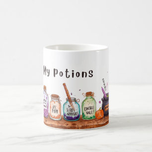 "My Potions" with Venezuelan Phrases Coffee Mug