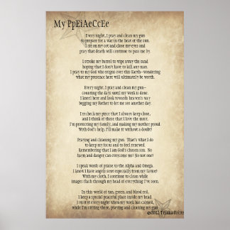 My PpEiAeCcEe ©2012 by Trinka Polite (poster) Poster