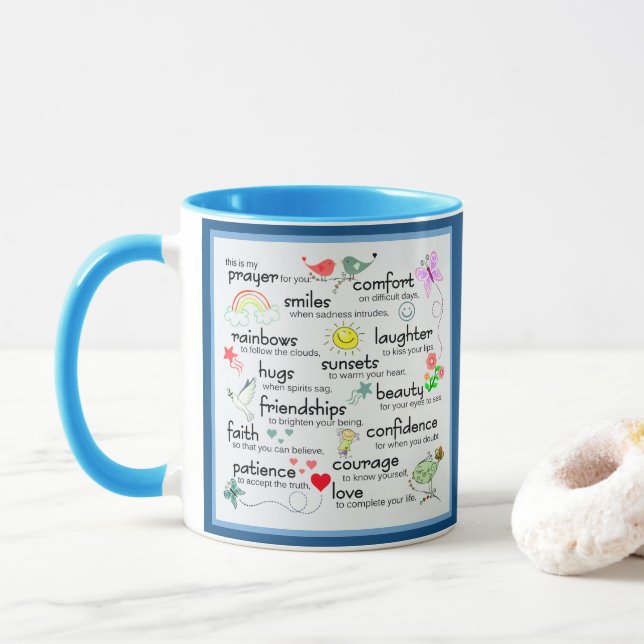 My Prayer For You Blessings Mug (With Donut)