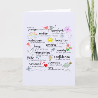 My Prayer For You Card