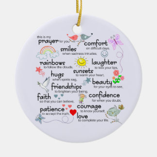 My Prayer For You Ceramic Tree Decoration