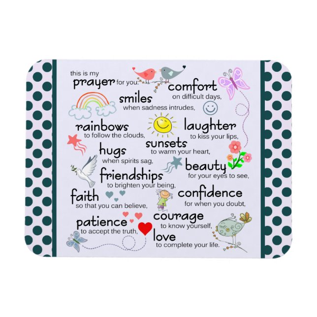 My Prayer For You Magnet (Horizontal)