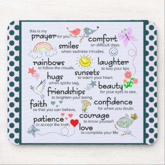 My Prayer For You Mouse Mat
