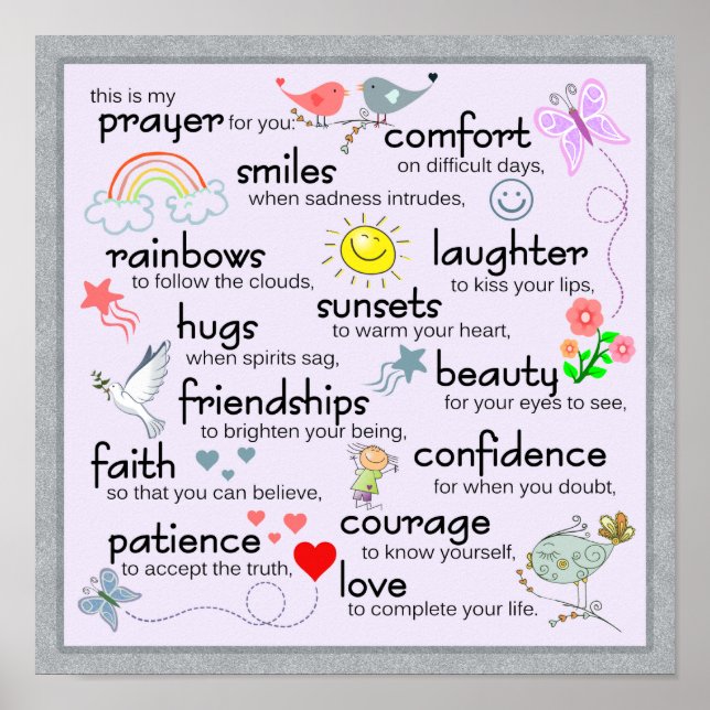 My Prayer For You Poster (Front)