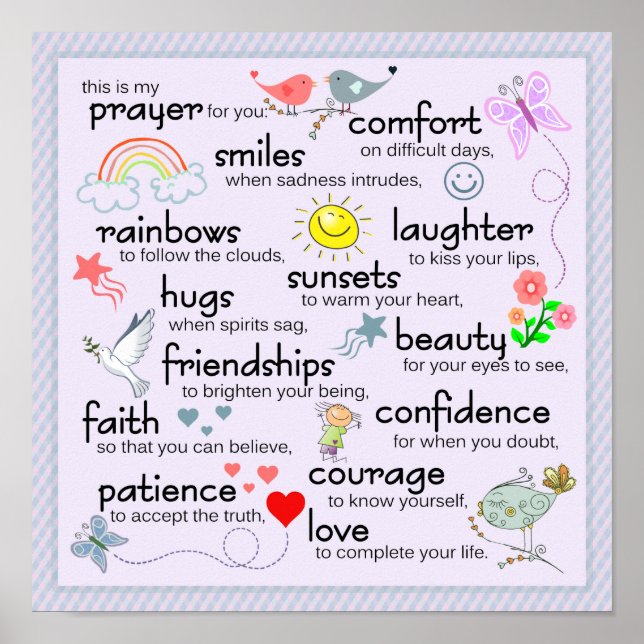 My Prayer For You Poster (Front)