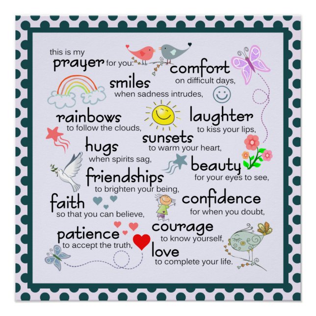 My Prayer For You Poster (Front)