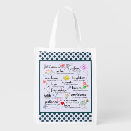 Image of My Prayer For You Reusable Grocery Bag