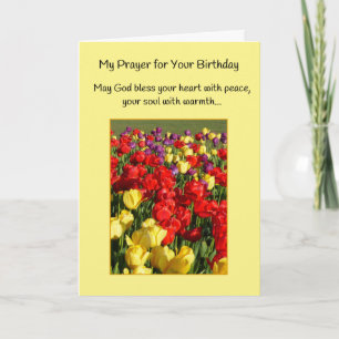 My Prayer for Your Birthday Card