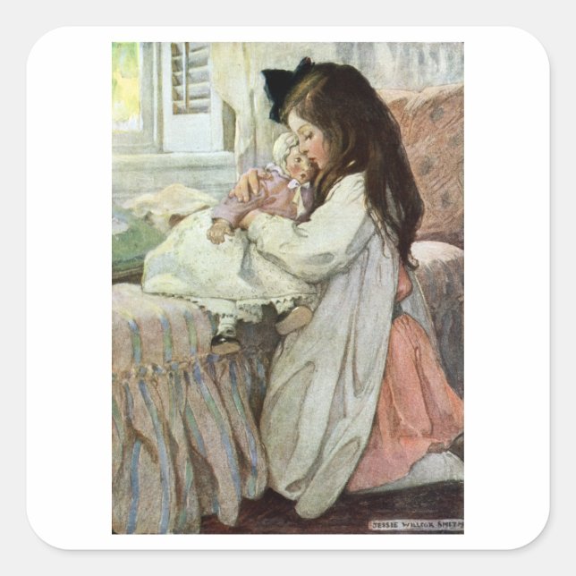 My Precious Dolly Square Sticker (Front)