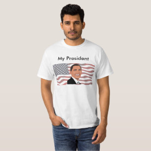 My President, Pro Barack Obama US Flag Shirt