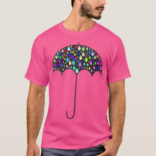 My Pretty Umbrella Raindrops  T-Shirt