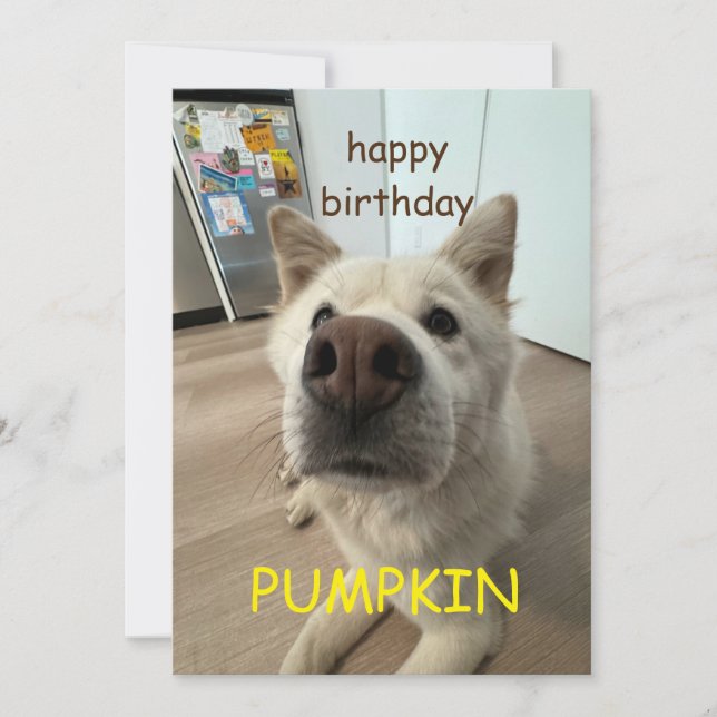 my product invitation (Front)