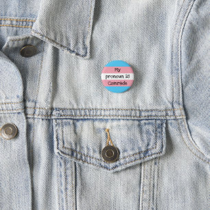 My Pronoun Is Comrade 3 Cm Round Badge