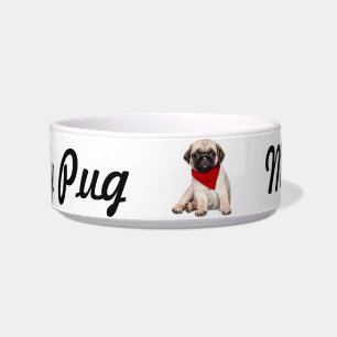 My Pug Personalised Bowl