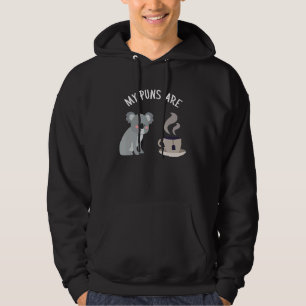 My Puns Are Koala Tea Pun Koala Bear Animal 5 Hoodie