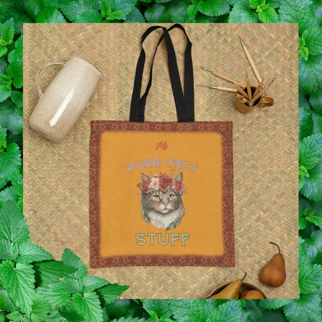 My purr-fect stuff tote bag (Creator Uploaded)