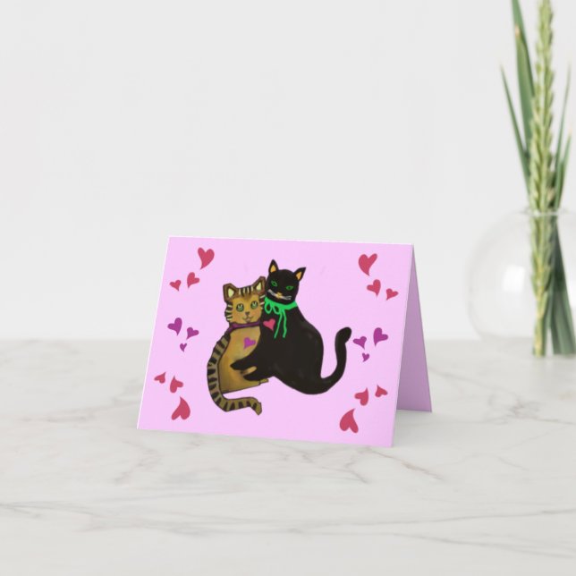 My Purrfect Valentine Card (Front)
