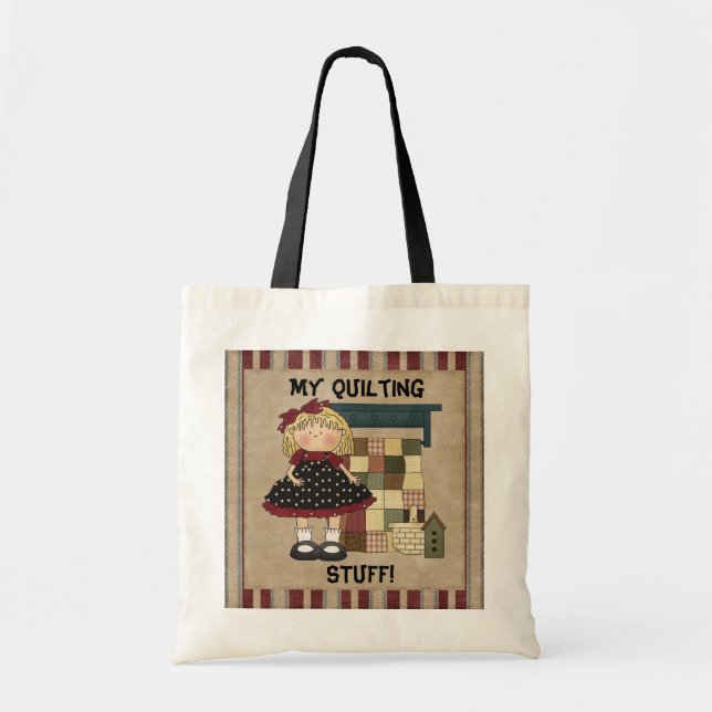 My Quilting Tote bag (Front)