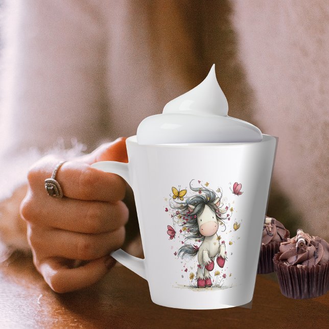 My Quirky Pony Latte Mug (Creator Uploaded)