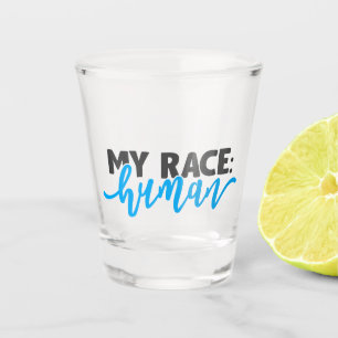 My Race: Human Shot Glass