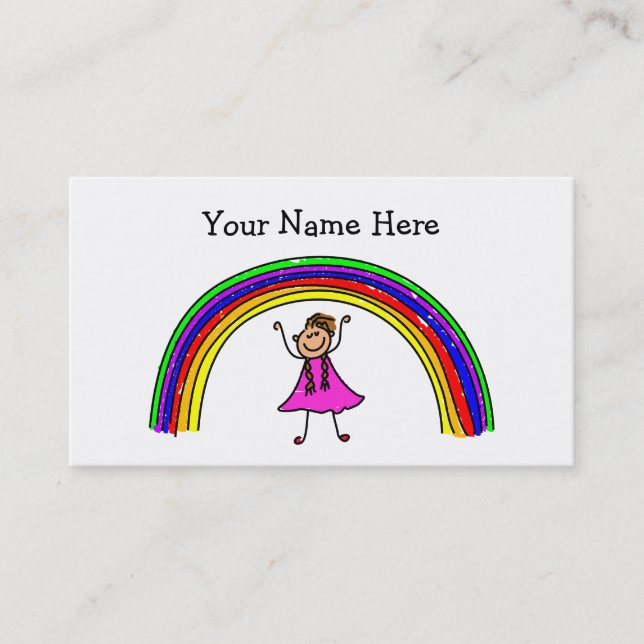 My Rainbow Business Card (Front)