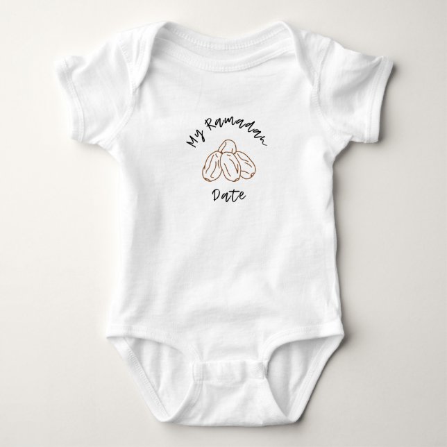 My Ramadan Date Infant Bodysuit (Front)